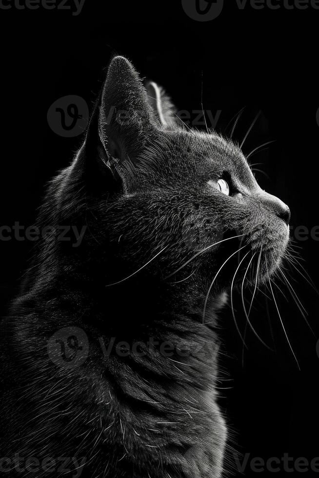 portrait studio photograph of catamount photo