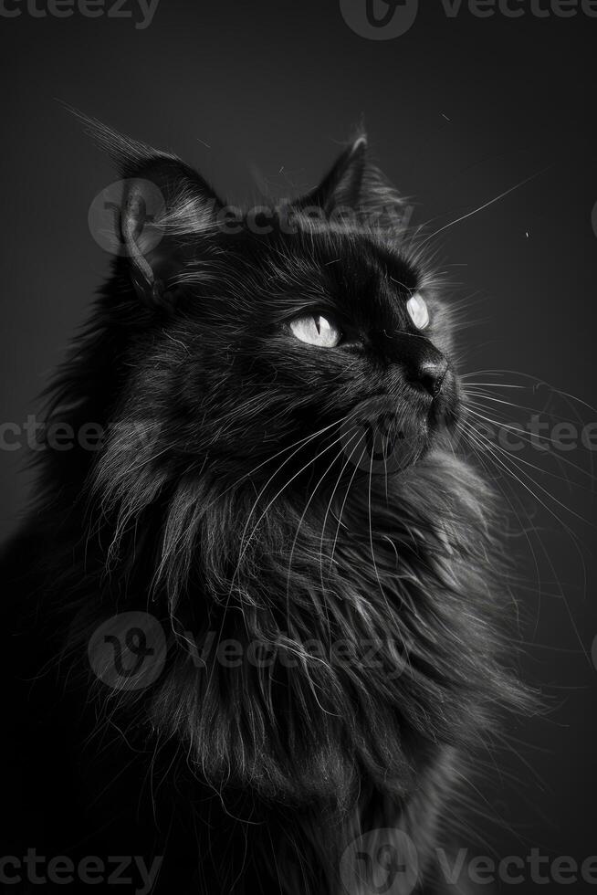 portrait studio photograph of catamount photo