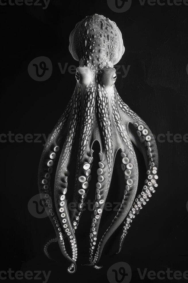 portrait studio photograph of cephalpod photo