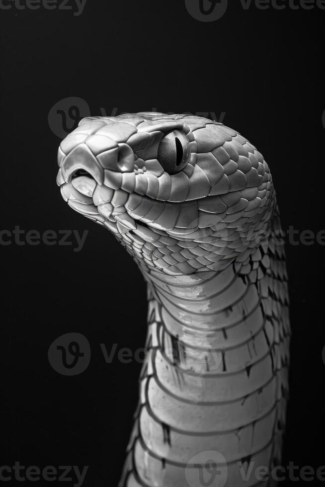 portrait studio photograph of cobra photo