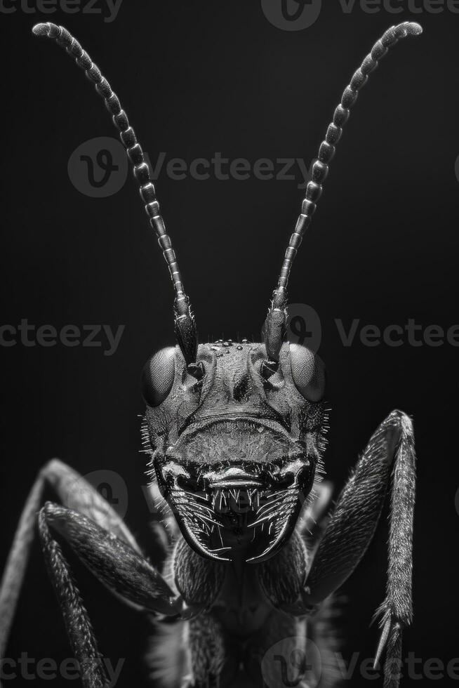 portrait studio photograph of fireant photo