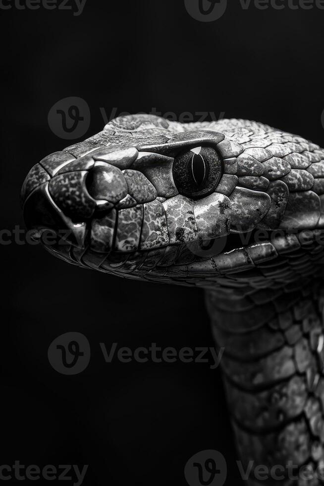 portrait studio photograph of mamba photo