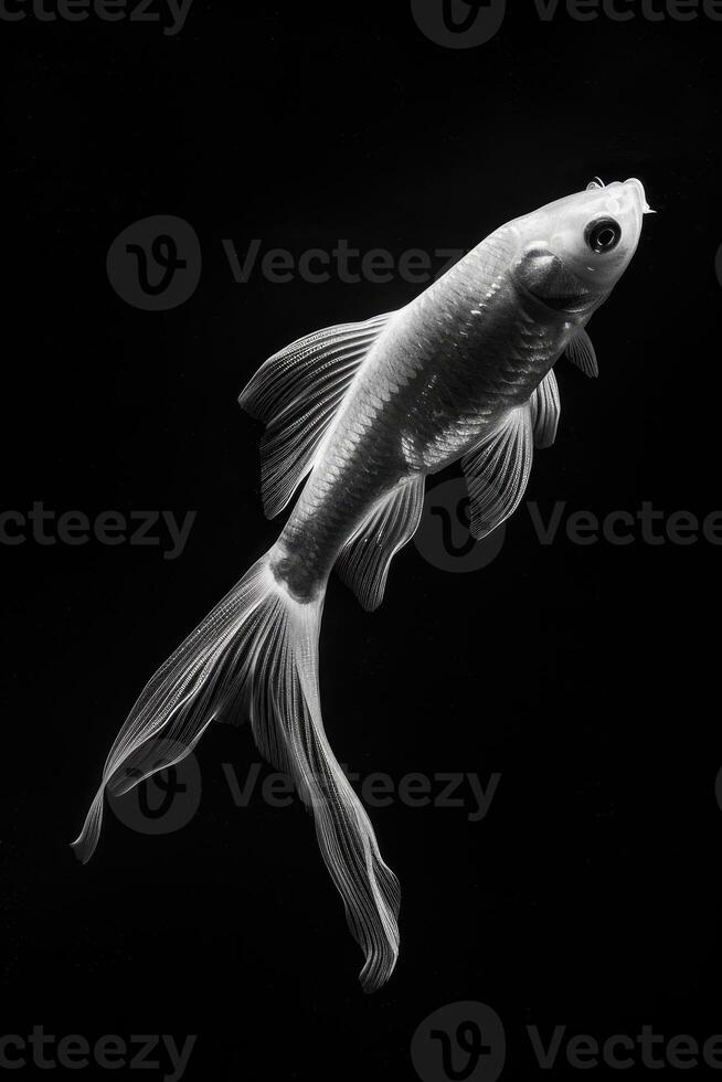 portrait studio photograph of minnow photo