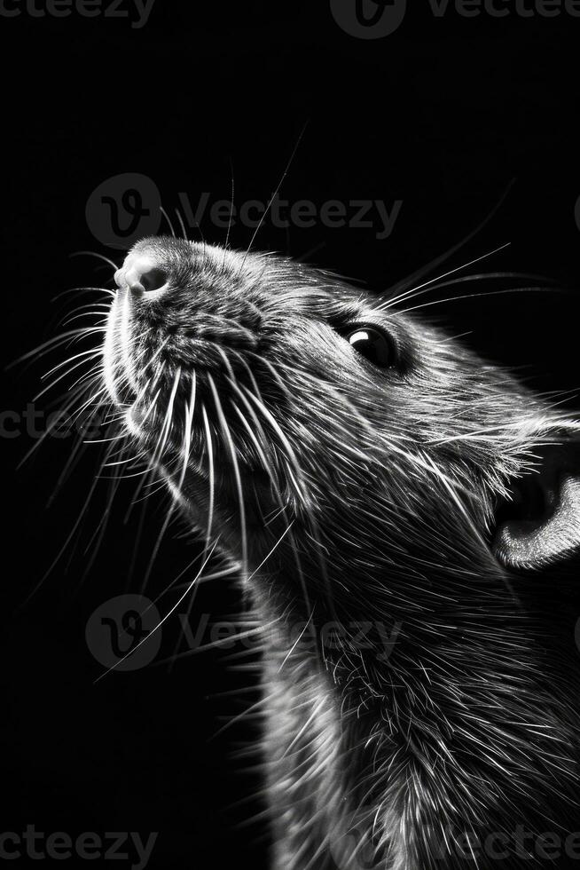 portrait studio photograph of mole photo