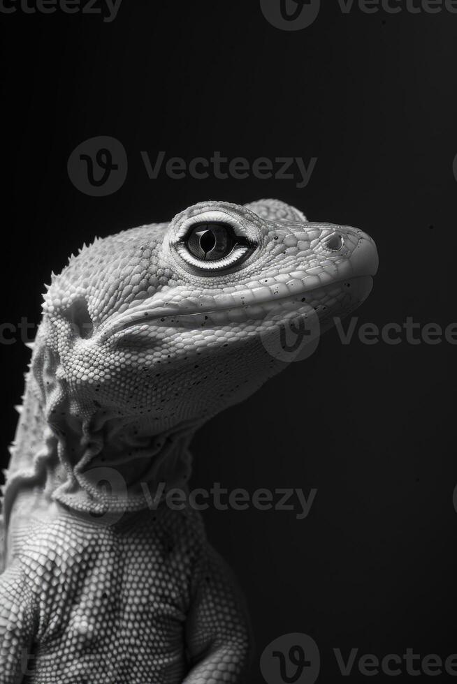 portrait studio photograph of newt photo