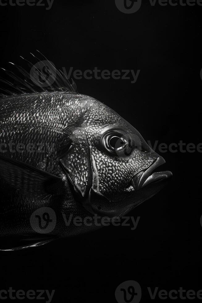 portrait studio photograph of pompano photo