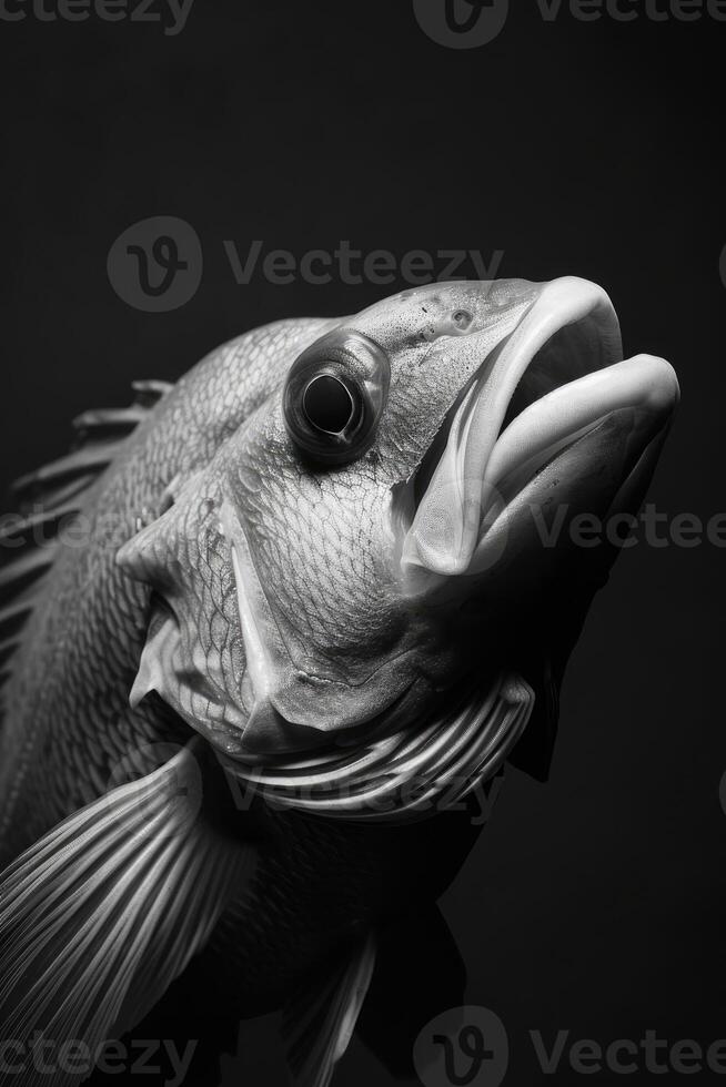 portrait studio photograph of snapper photo