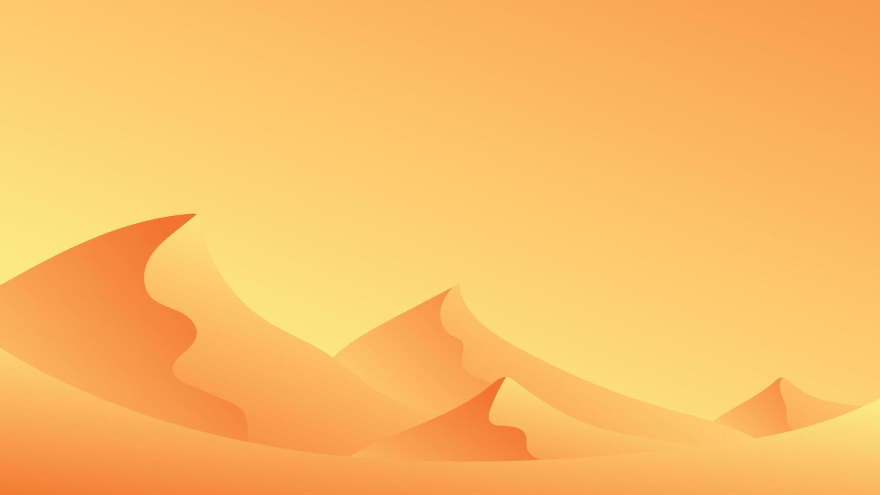 desert landscape during the day vector
