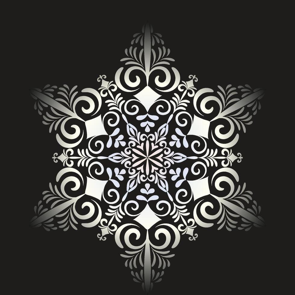 Luxury, Elegant and creative mandala pattern design vector