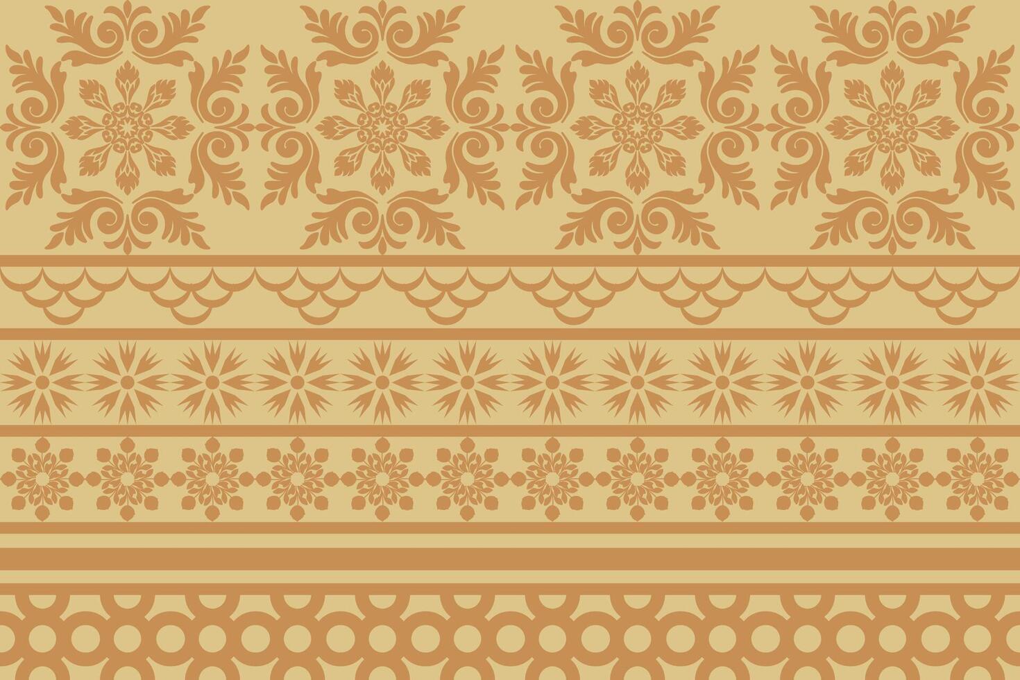 Damask Floral Pattern Arabesque Cloth Bandana Print.design for carpets, fabric patterns, pillows, blankets, scarves, shirts, pants, backgrounds, wallpaper. vector