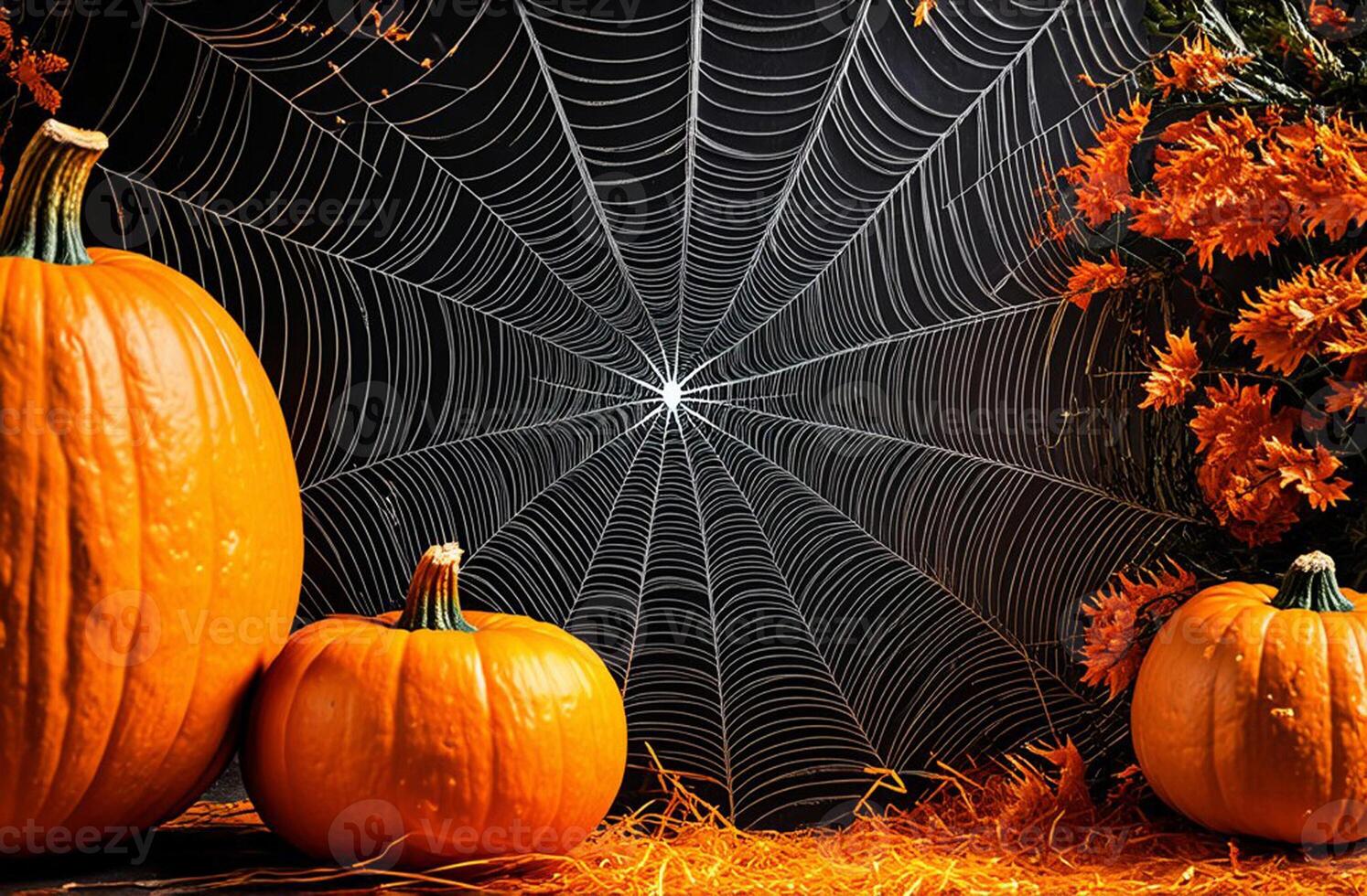 Background Halloween is a place for text. Festive background for Halloween photo