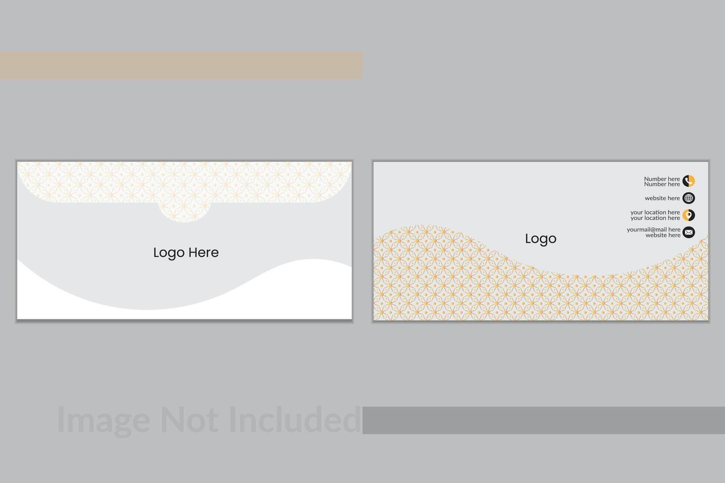 Modern Envelope Design by pattern vector