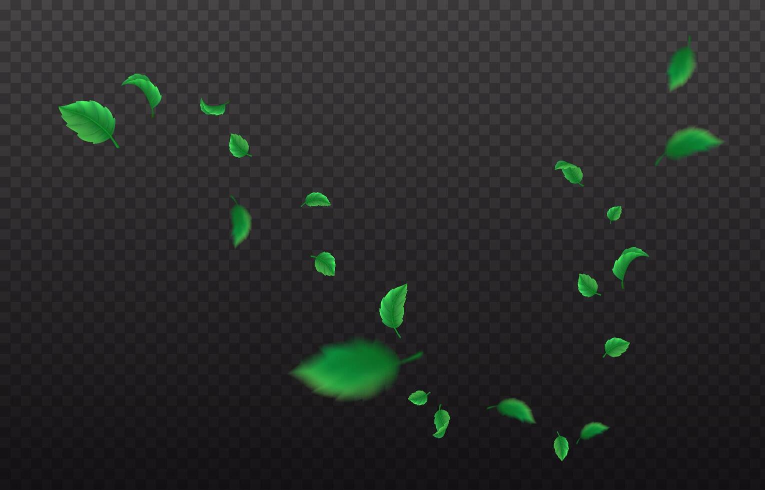 New spring clears out stream reasonable outline. Lavish coasting foliage. Spring and summer herbs 3d component vector