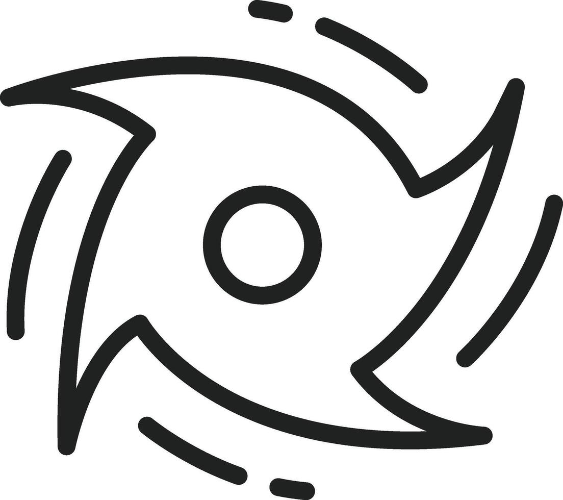 Cyclone icon vector image. Suitable for mobile apps, web apps and print media.