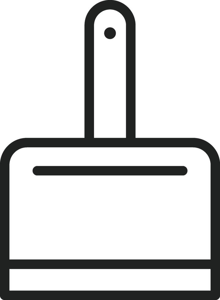 Dustpan icon vector image. Suitable for mobile apps, web apps and print media.