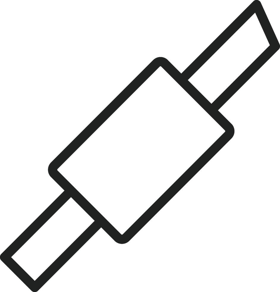 Exhaust Pipe icon vector image. Suitable for mobile apps, web apps and print media.