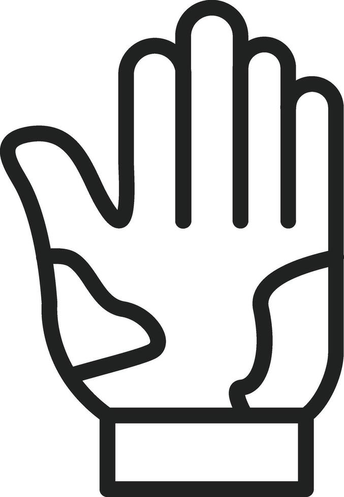 Hand icon vector image. Suitable for mobile apps, web apps and print media.