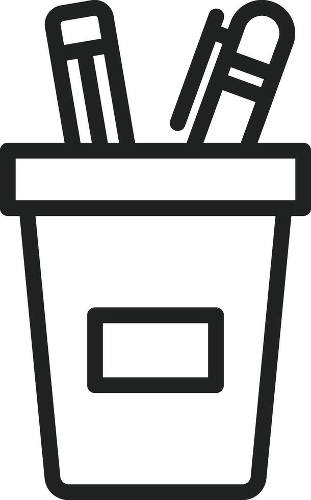 Holder icon vector image. Suitable for mobile apps, web apps and print media.