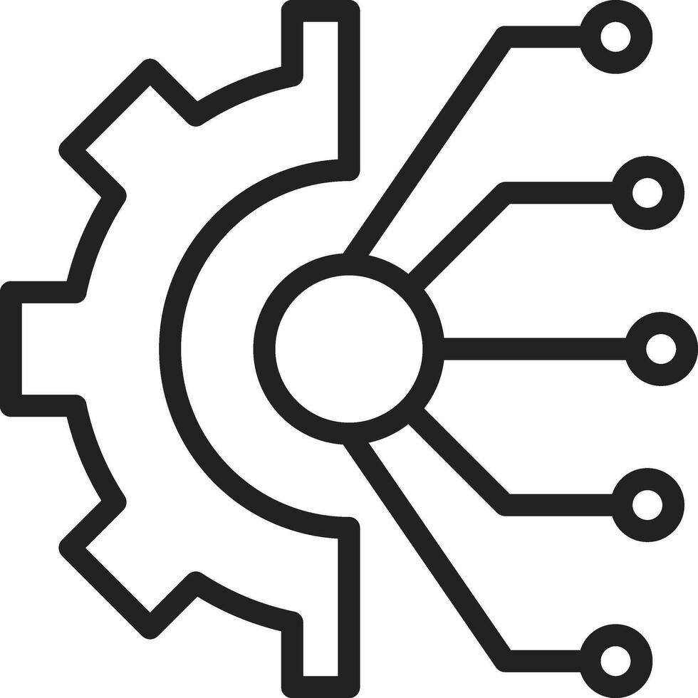 Integration icon vector image. Suitable for mobile apps, web apps and print media.