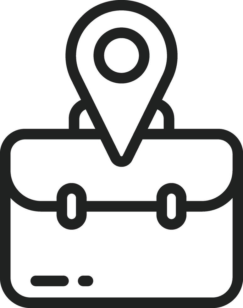 Job icon vector image. Suitable for mobile apps, web apps and print media.