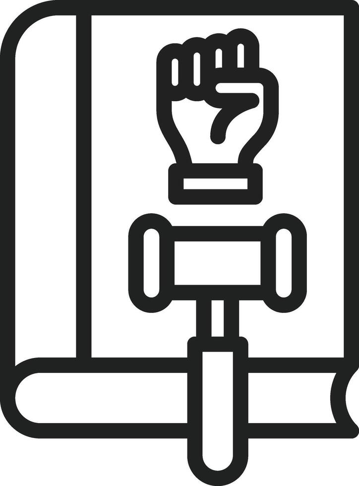 Law icon vector image. Suitable for mobile apps, web apps and print media.