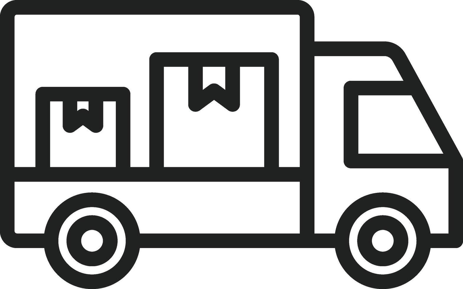 Logistic icon vector image. Suitable for mobile apps, web apps and print media.