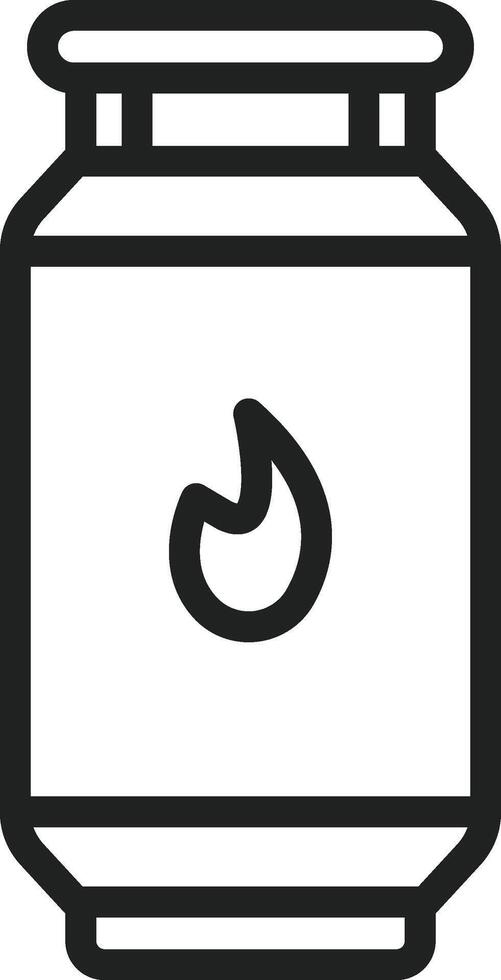 Natural Gas icon vector image. Suitable for mobile apps, web apps and print media.