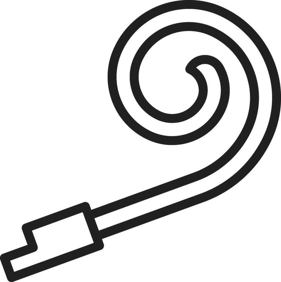 Noisemaker icon vector image. Suitable for mobile apps, web apps and print media.