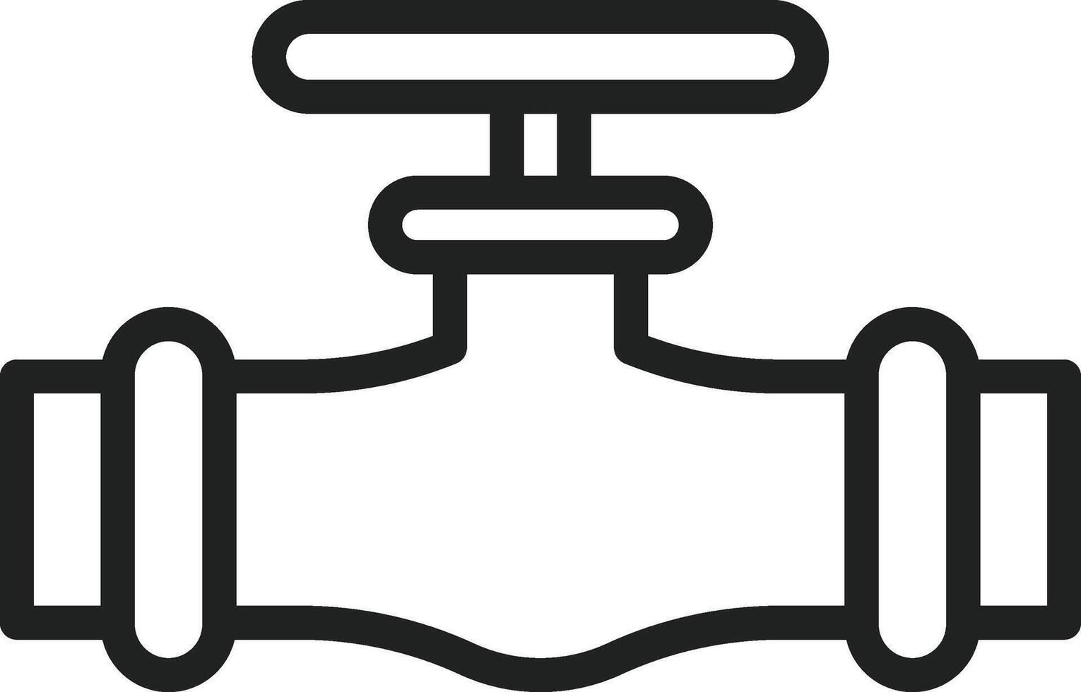 Oil Valve icon vector image. Suitable for mobile apps, web apps and print media.