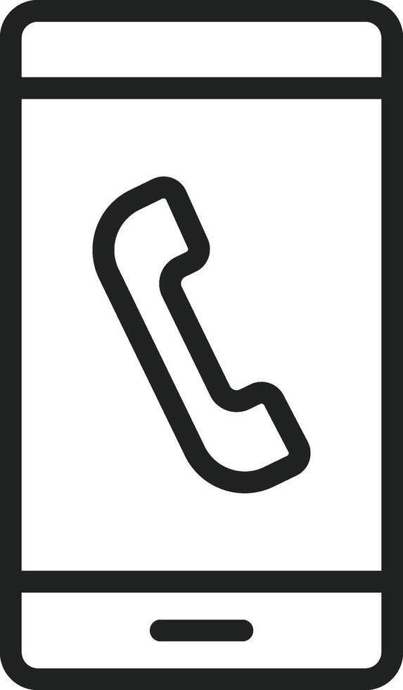 Phone Call icon vector image. Suitable for mobile apps, web apps and print media.