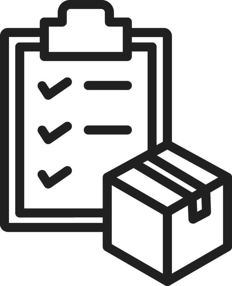 Product Specification icon vector image. Suitable for mobile apps, web apps and print media.