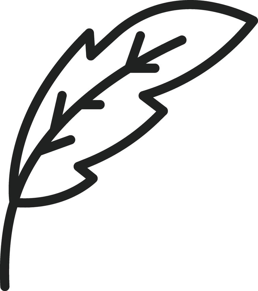 Quill icon vector image. Suitable for mobile apps, web apps and print media.