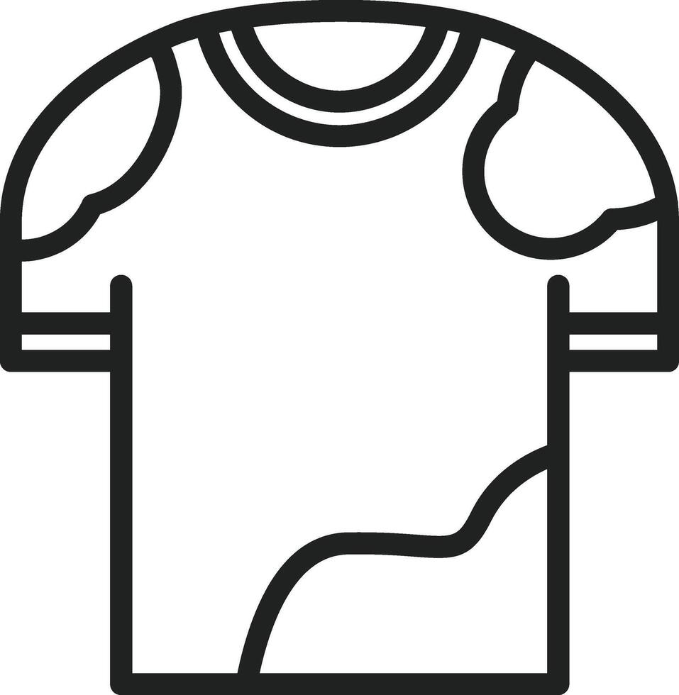 Shirt icon vector image. Suitable for mobile apps, web apps and print media.