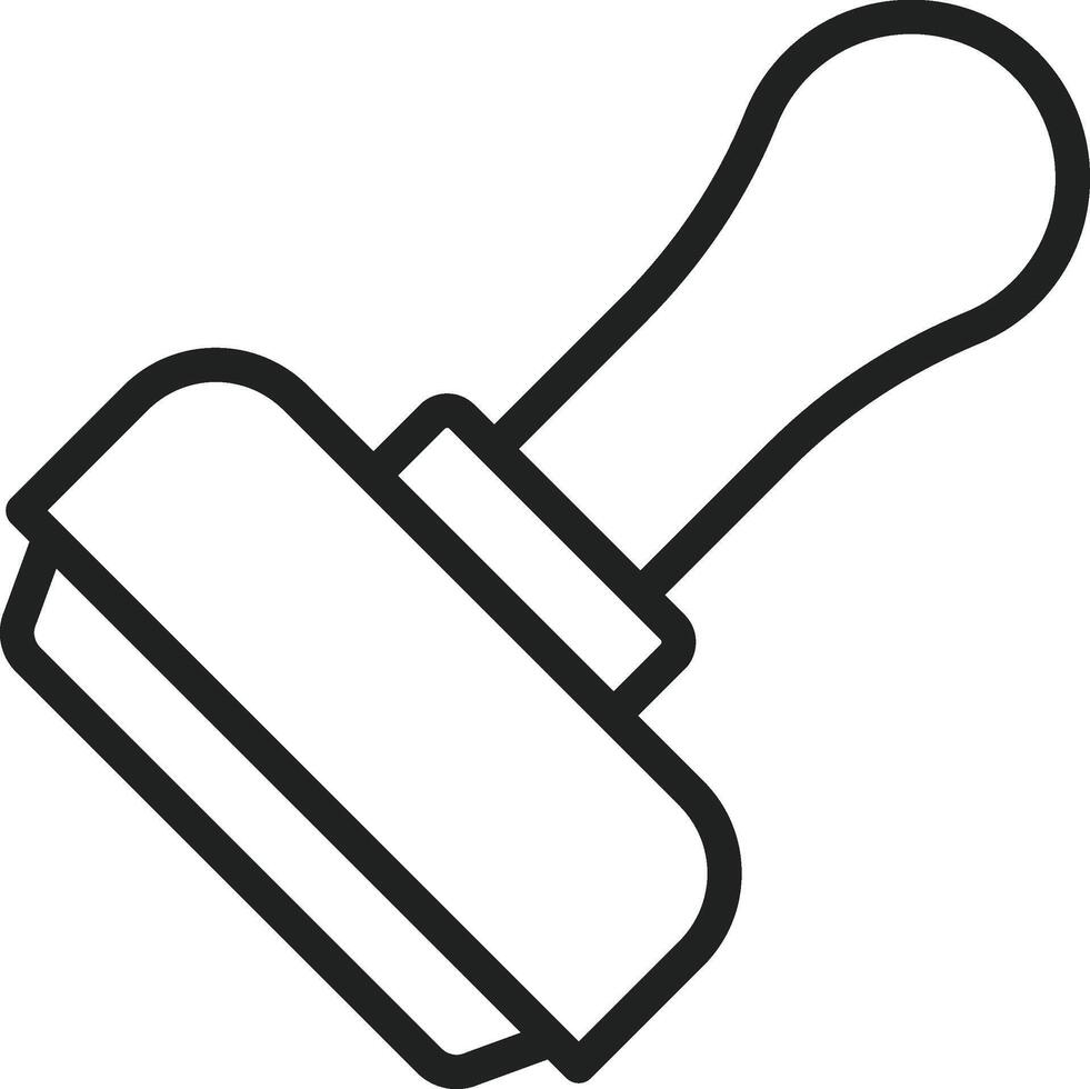 Stamp icon vector image. Suitable for mobile apps, web apps and print media.