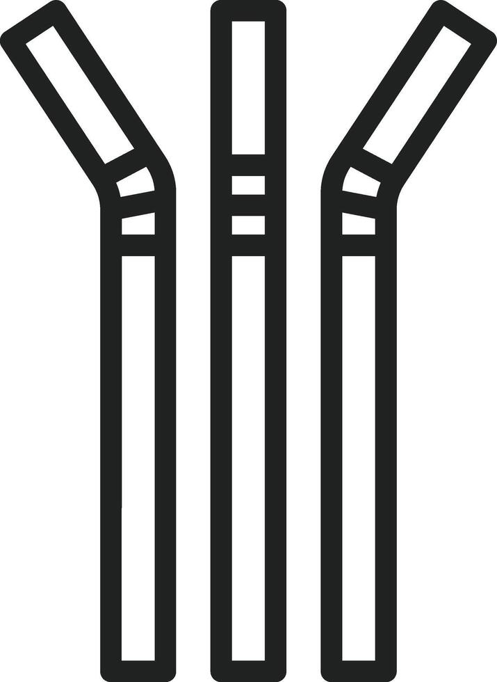 Straw icon vector image. Suitable for mobile apps, web apps and print media.