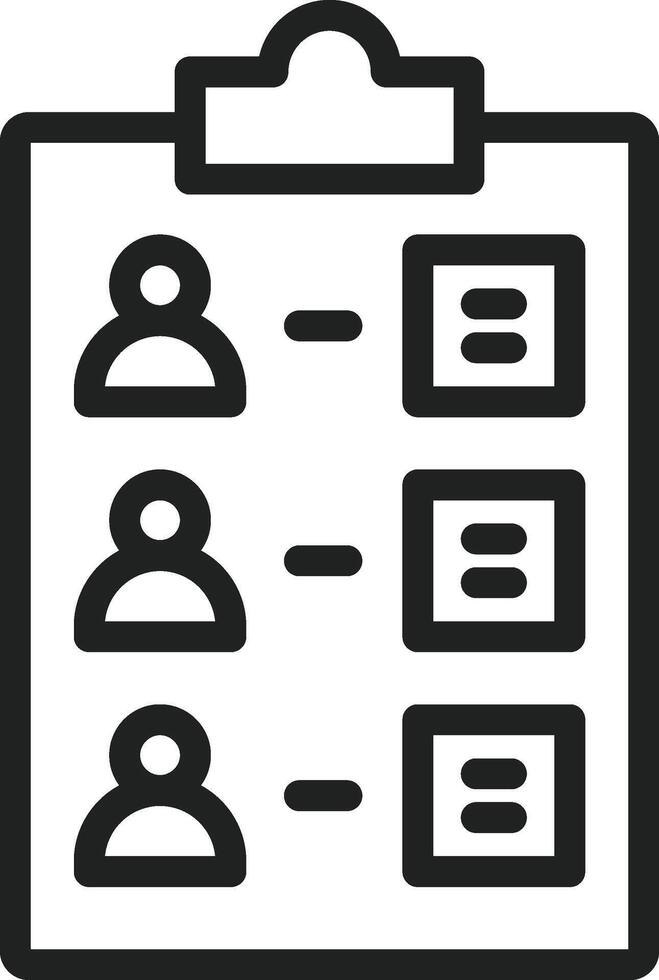 Survey icon vector image. Suitable for mobile apps, web apps and print media.