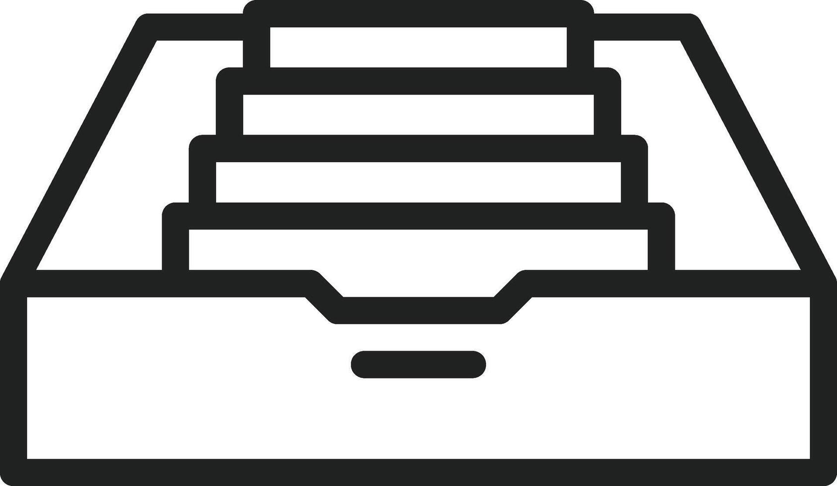 Archive icon vector image. Suitable for mobile apps, web apps and print media.