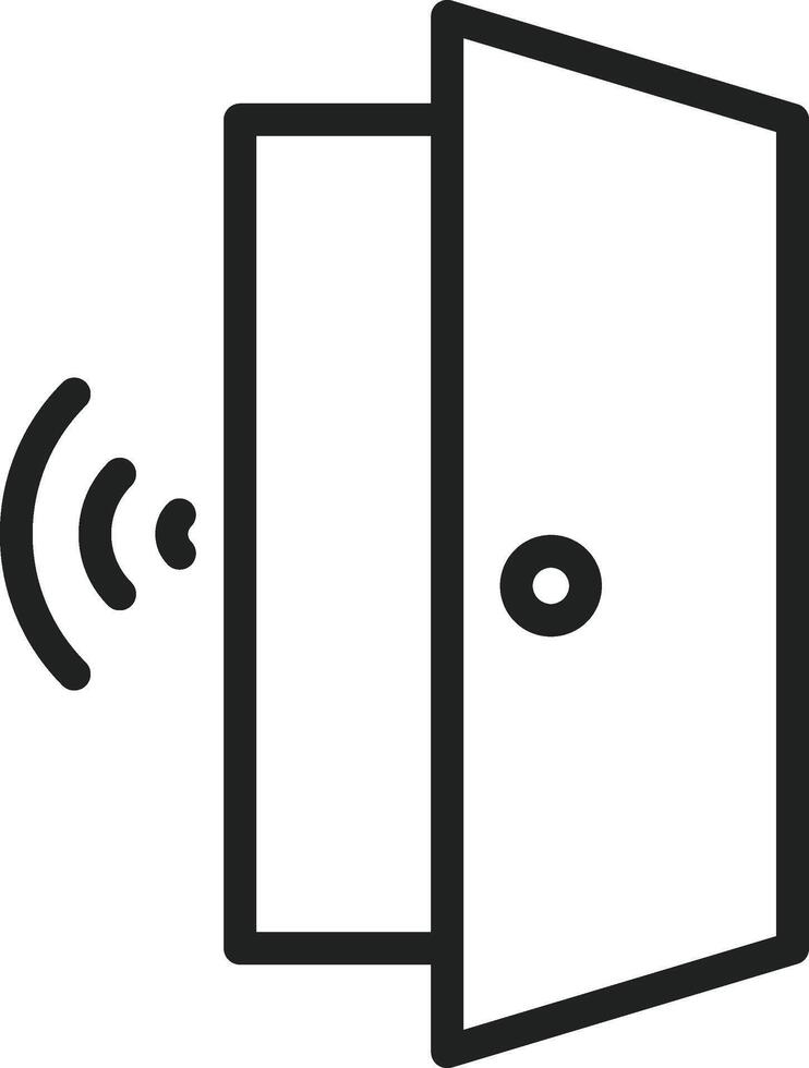 Automatic Doors icon vector image. Suitable for mobile apps, web apps and print media.