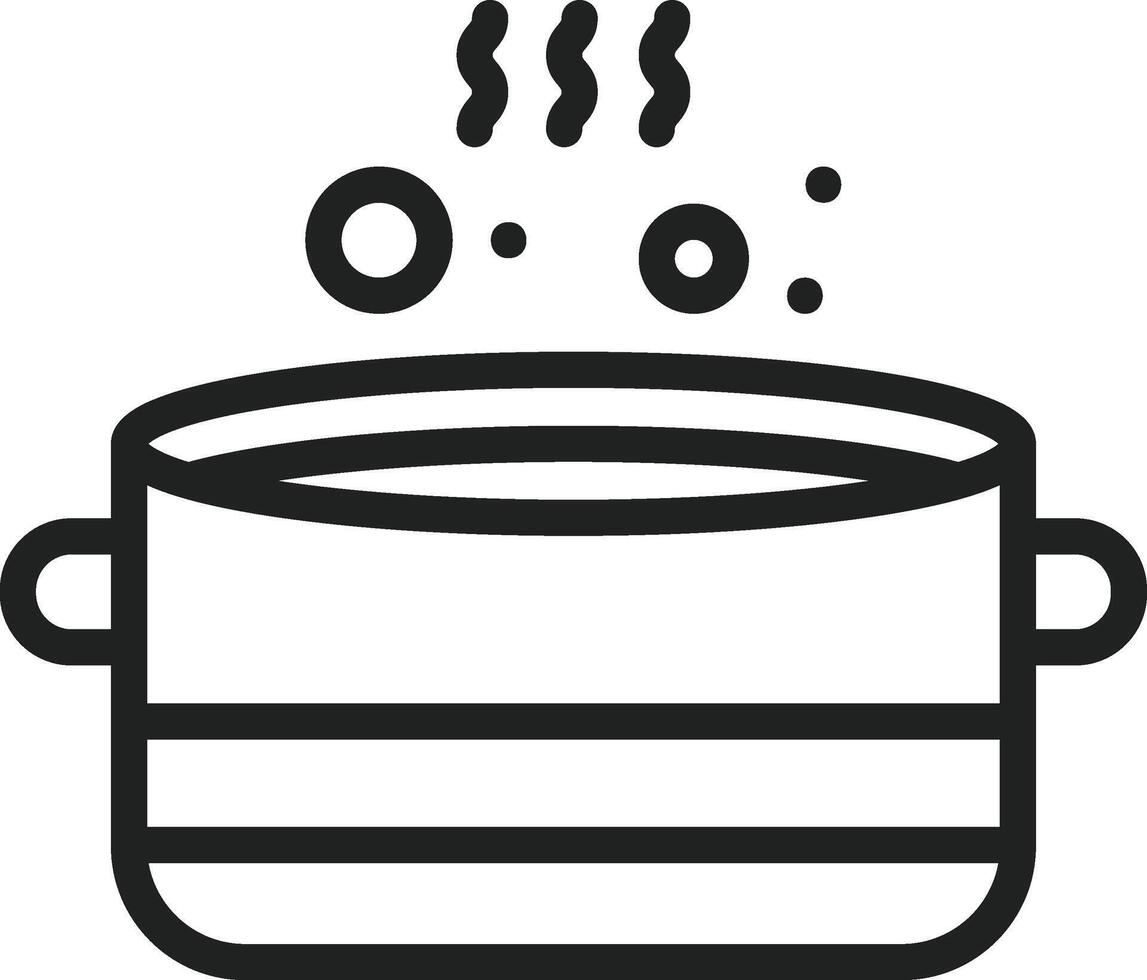 Boil icon vector image. Suitable for mobile apps, web apps and print media.