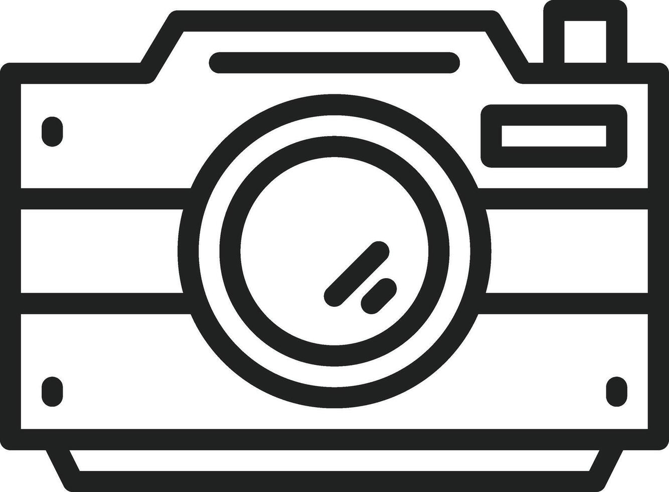 Camera icon vector image. Suitable for mobile apps, web apps and print media.