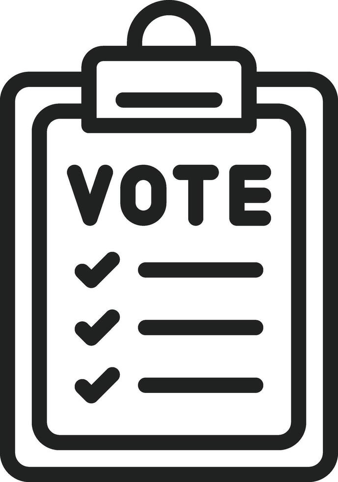 Clipboard icon vector image. Suitable for mobile apps, web apps and print media.