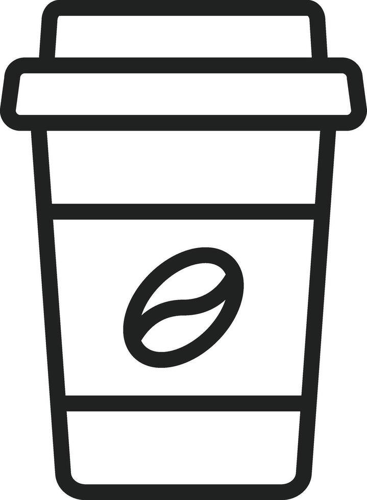 Coffee icon vector image. Suitable for mobile apps, web apps and print media.