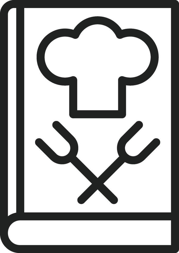 Cookbook icon vector image. Suitable for mobile apps, web apps and print media.