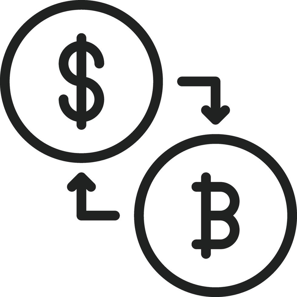 Conversion icon vector image. Suitable for mobile apps, web apps and print media.
