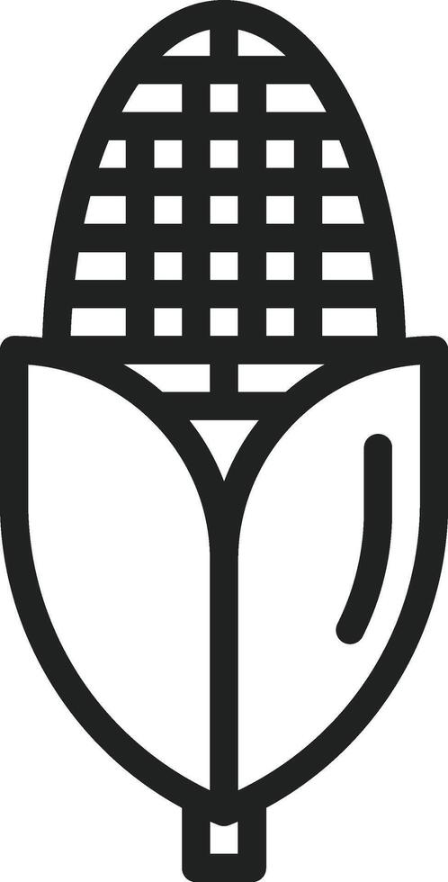 Corn icon vector image. Suitable for mobile apps, web apps and print media.