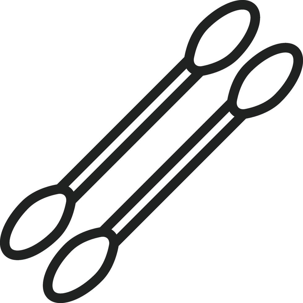 Cotton Swab icon vector image. Suitable for mobile apps, web apps and print media.