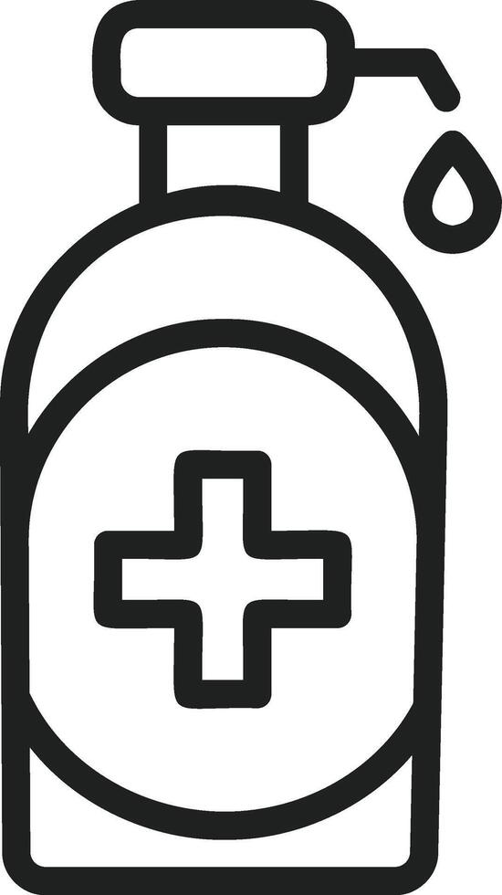 Disinfectant icon vector image. Suitable for mobile apps, web apps and print media.