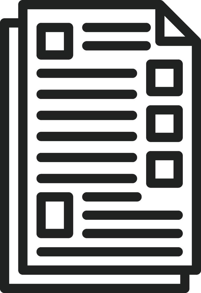 Document icon vector image. Suitable for mobile apps, web apps and print media.