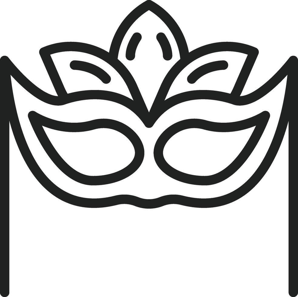 Eye Mask icon vector image. Suitable for mobile apps, web apps and print media.