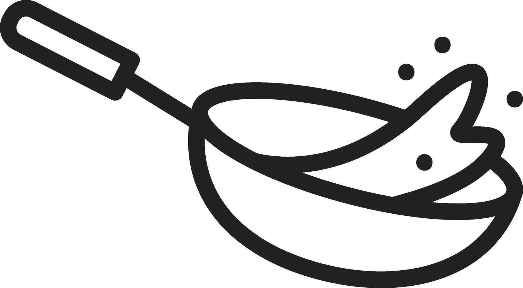 Fry icon vector image. Suitable for mobile apps, web apps and print media.